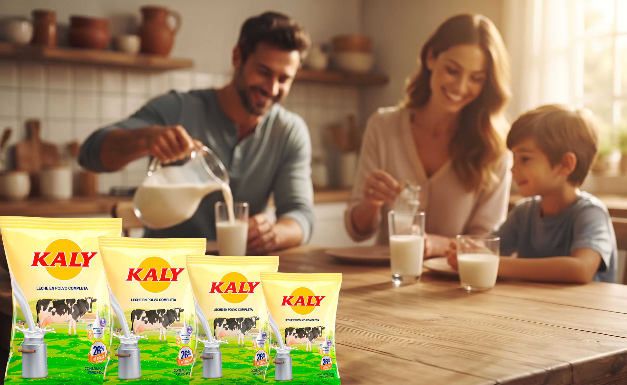 Leche Kaly Detalle